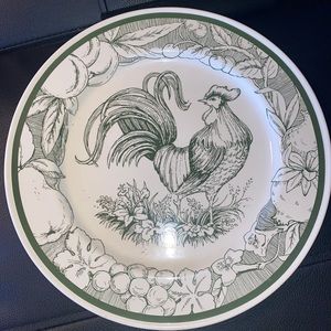 Collectible rooster by Haldon group. Rooster toile